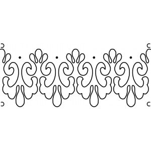 Anne Bright Lace 6"