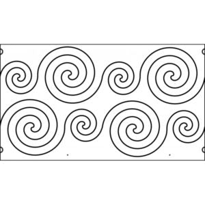 Swirls 13"