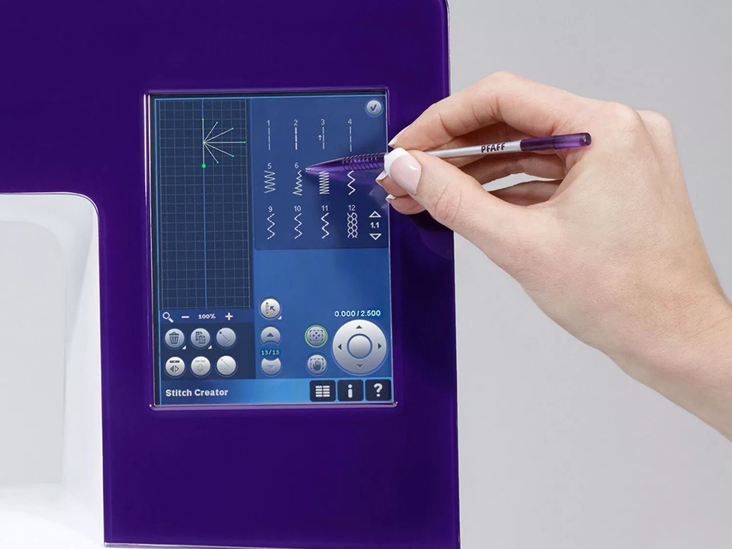 creative 4.5 Embroidery & Sewing Machine