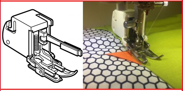 Janome Walking Foot (Even Feed) - 7mm low shank