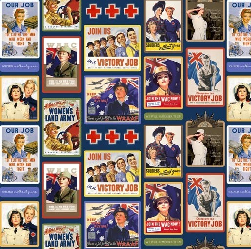 Women's Wartime Service Mini posters 7117W3